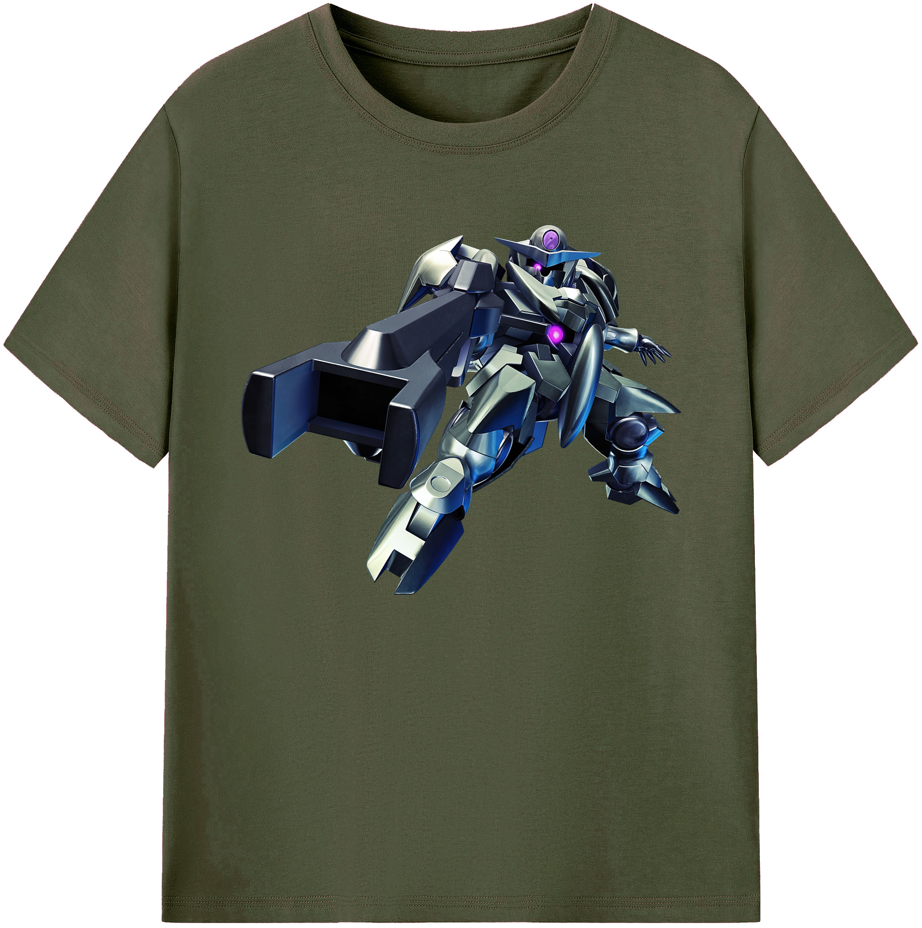 （画像用） 機動戦士ガンダム Mobile Suit Gundam 綿100％ メンズ半袖Tシャツ｜肌触りやわらか＆通気性